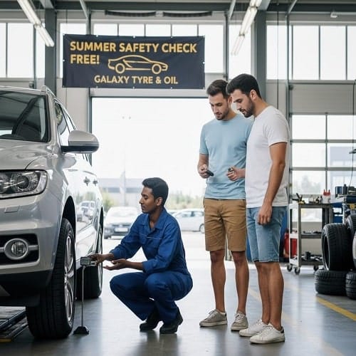 Galaxy Tyre Free Summer Check Up